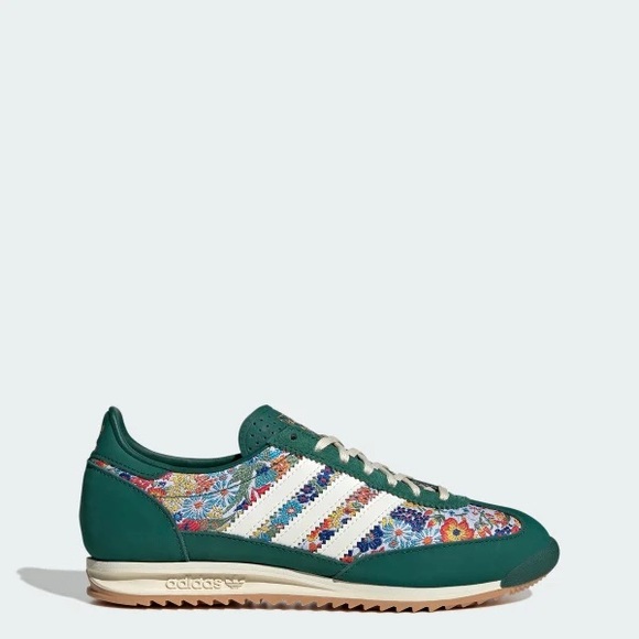 adidas Shoes - adidas x Liberty London SL 72 OG Collegiate Green Floral Retro Runner
